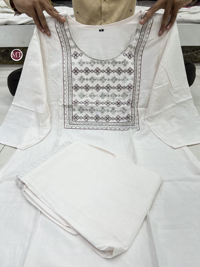 MT Pure Chanderi Kurti With Bottom Wholesale Market In Surat
